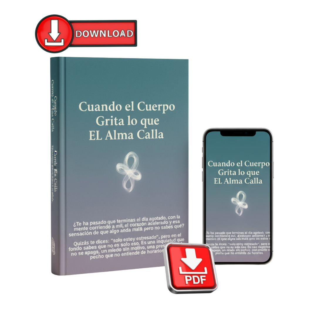 Ebook: Cuando el Cuerpo Grita lo que el Alma Calla + Bono Exclusivo "Libera Tu Mente"