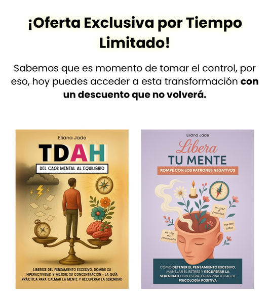 Del Caos al Control: La Guía Definitiva para Adultos con TDAH (+ Bono Exclusivo)